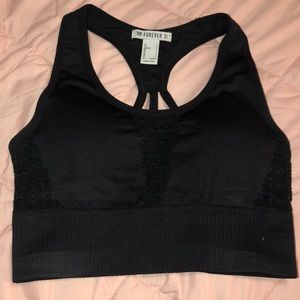 Small seamless sports bra